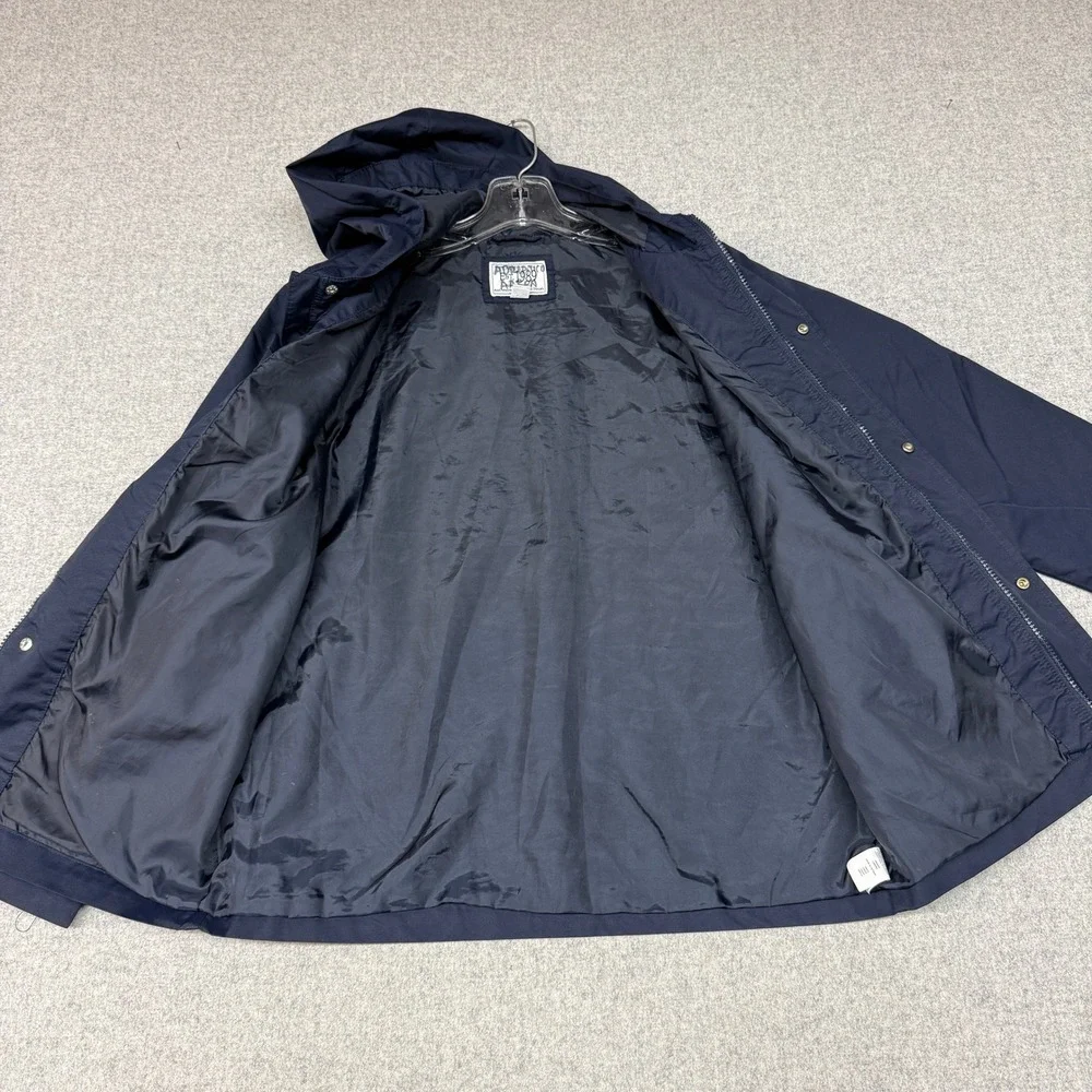 The Children's Place Hooded Utility Jacket XL 14 Navy Blue Nylon Windbreaker
